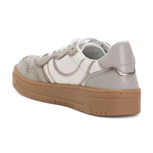 FREE PEOPLE Leather Retro Thirty Love Sneakers NWT - Picture 2 of 3